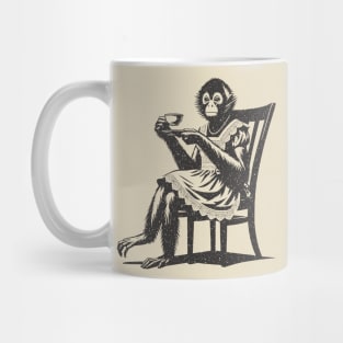 Spider Monkey Tea Time Mug